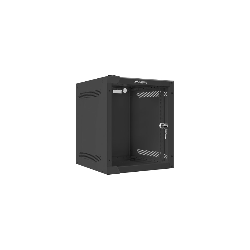ARMARIO LANBERG MURAL RACK 10" 6U/280X310 FLAT PACK NEGRO PUERTA CRISTAL - WF10-2306-10B