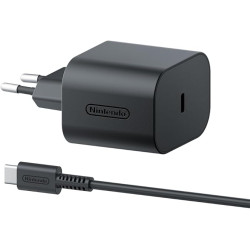 Nintendo Adaptador de Corriente Nintendo Switch 2 - Longitud de Cable 1.5m - 10015096