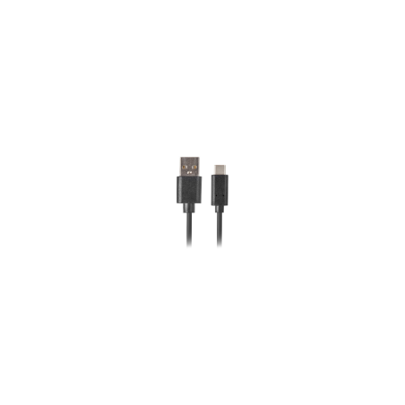 CABLE USB LANBERG 2.0 MACHO/USB C MACHO QUICK CHARGE 3.0 1.8M NEGRO - CA-USBO-20CU-0018-BK