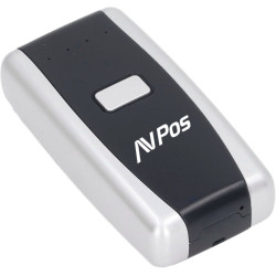 AVPos Lector de Codigos Portatil BT01 - Codigos 1D, 2D y QR -  Bluetooth - 1000mAh - Color Negro - AVP-BT01-2D