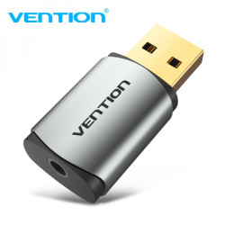 Vention Tarjeta de Sonido 2.1 - Color Gris - CDNH0