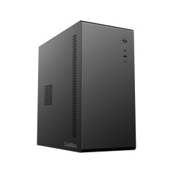 ÷ Caja microatx coolbox m640c gpu max 300mm 1x3.5 2x2.5 color negro - COO-PCM640C-0