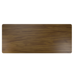 Nature tablero madera mdf walnut 150 x 75 cm - NATURE-WT