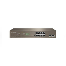 Switch ip - com g1110p - 8 - 150w 10 puertos - G1110P-8-150W