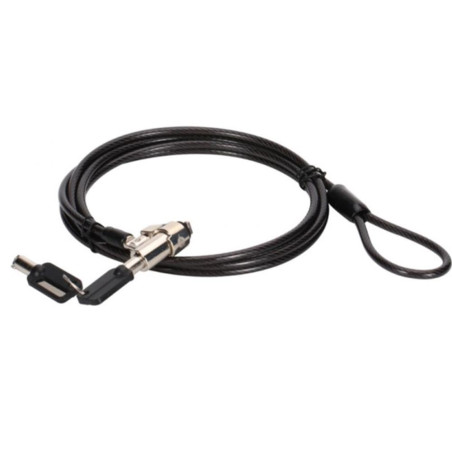 ÷ Cable de seguridad conceptronic custodio02bs por llave 1.8m - CUSTODIO02BS