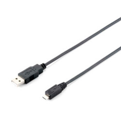 Cable USB a Micro USB 2.0 M/M  1.8m / Equip 128523 - 128523