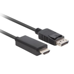 Cable lanberg displayport a hdmi macho -  macho 3m - CA-DPHD-11CC-0030-BK