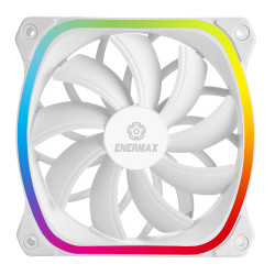 Ventilador caja gaming enermax squa rgb 120 mm blanco - UCSQARGB12P-W-SG