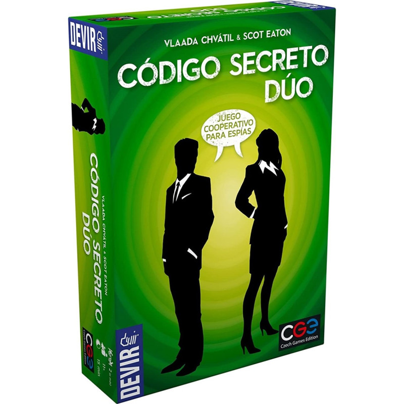Juego de mesa devir código secreto -  dúo pegi 11 - BGCOSED