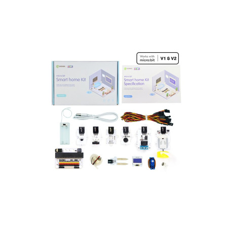 Kit de sensores inteligentes micro:bit casa inteligente - smart home kit - sin placa - EF08197