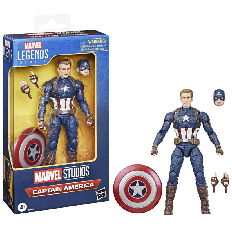 Figura hasbro marvel legends series capitán américa - G06075L0