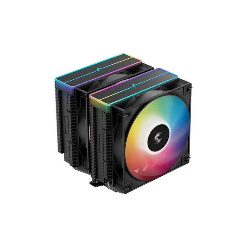 REFRIGERADOR CPU DEEPCOOL AG620 V2 MULTISOCKET NEGRO ARGB - R-AG620-BKAMMN-GJD