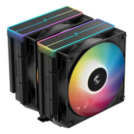 REFRIGERADOR CPU DEEPCOOL AG620 V2 MULTISOCKET NEGRO ARGB - R-AG620-BKAMMN-GJD