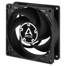 VENTILADOR 8CM ARCTIC P8 PWM PST NEGRO - ACFAN00150A