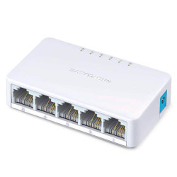 ÷ Switch no gestionable mercusys ms105 5p 10/100 ethernet mini desktop - MS105