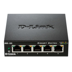 SWITCH D-LINK DGS-105 5PTOS 10/100/1000 - DGS-105