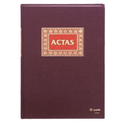 DOHE Libro actas forrado tela 50h numeradas folio - 9921