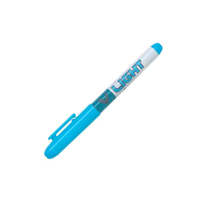 PILOT Marcador fluorescente V Liquid Light trazo 3,3mm azul - NVLLA