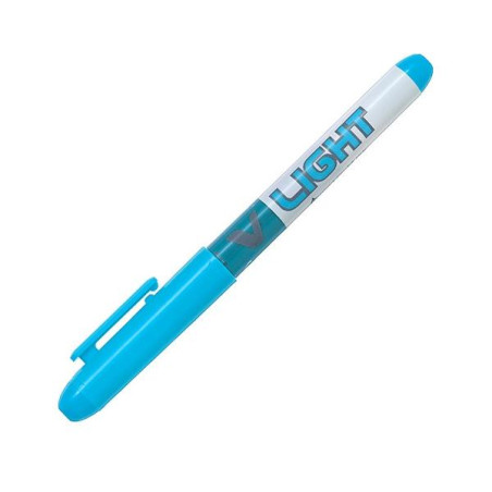 PILOT Marcador fluorescente V Liquid Light trazo 3,3mm azul - NVLLA