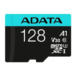 ADATA microSDXC/SDHC UHS-I U3 128GB c/adapt - AUSDX128GUI3V30SA2