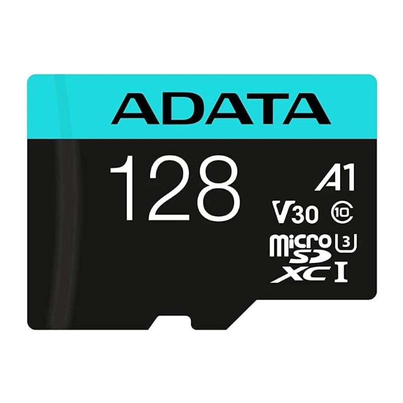 ADATA microSDXC/SDHC UHS-I U3 128GB c/adapt - AUSDX128GUI3V30SA2