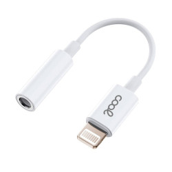 Adaptador Conector Lightning a Jack 3,5 mm (Bluetooth) Universal COOL - 8434847045641
