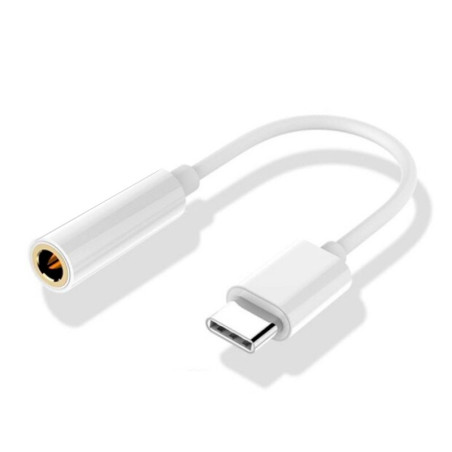 Adaptador Conector Tipo C a Jack 3,5 mm (Digital) COOL (Universal) Blanco - 8434847059310