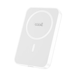 Bateria Externa Universal MAGNÉTICA Power Bank Qi 5000 mAh COOL Blanco - 8434847080154