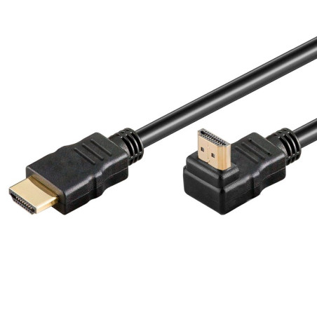 Cable HDMI a HDMI Audio-Video Universal (1.5 metros) Angular Ultra 4K COOL - 8434847058429