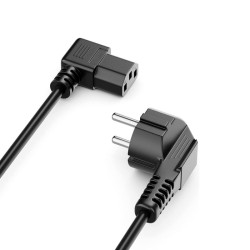 Cable Red Corriente Universal Alimentación (1.8 metros) Angular COOL - 8434847079462