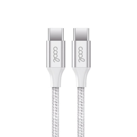 Cable USB COOL Nylon Universal Tipo C a Tipo C (1.2 metros) - 8434847068046