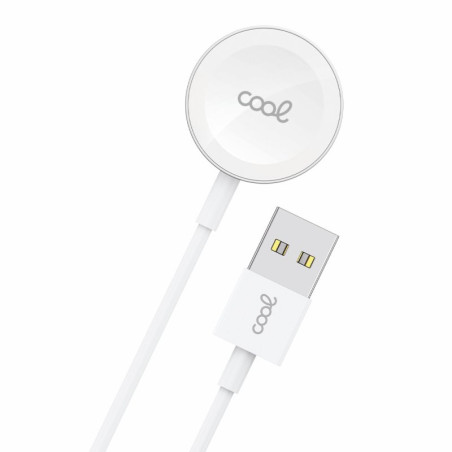 Cable USB MagCharge COOL para Apple Watch Universal Blanco - 8434847080291