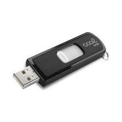 Pen Drive USB x64 GB 2.0 COOL Basic Negro - 8434847061313