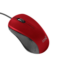 Ratón COOL USB Wired Rojo - 8434847072722