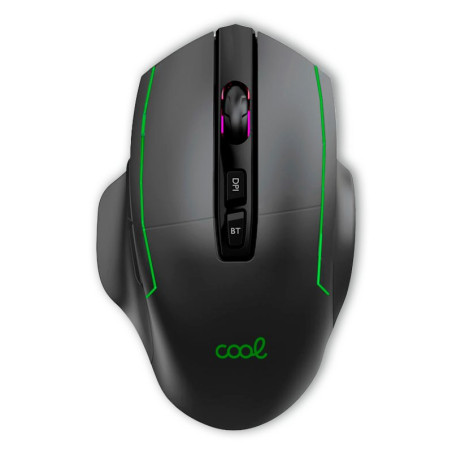 Ratón Wireless + Bluetooth 2 en 1 (Recargable) Gaming Led RGB COOL Lagoon - 8434847066615