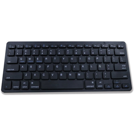 Teclado Slim Bluetooth PC / Tablet COOL Negro (Español) - 8434847068077