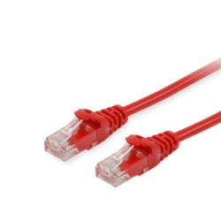 Equip Patchkabel Cat6 U/UTP 2xRJ45 20.00m rot Polybeutel - 625429
