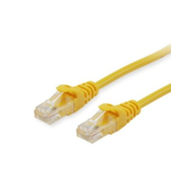 Equip Patchkabel Cat6 U/UTP 2xRJ45 20.00m gelb Polybeutel - 625469