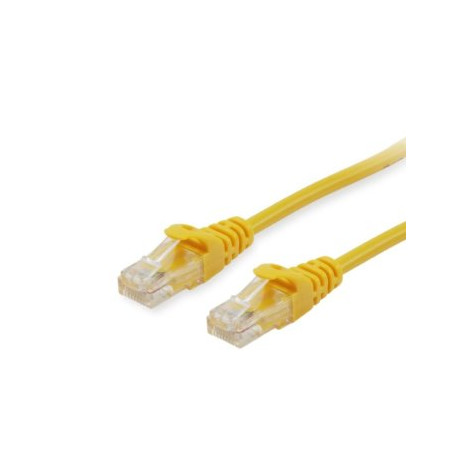 Equip Patchkabel Cat6 U/UTP 2xRJ45 20.00m gelb Polybeutel - 625469