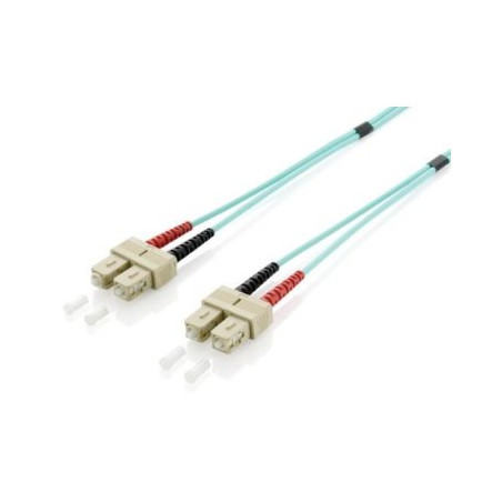 Equip LWL Patchkabel SC/SC 50/125u OM3 1.00m türk. Polybeutel - 255321