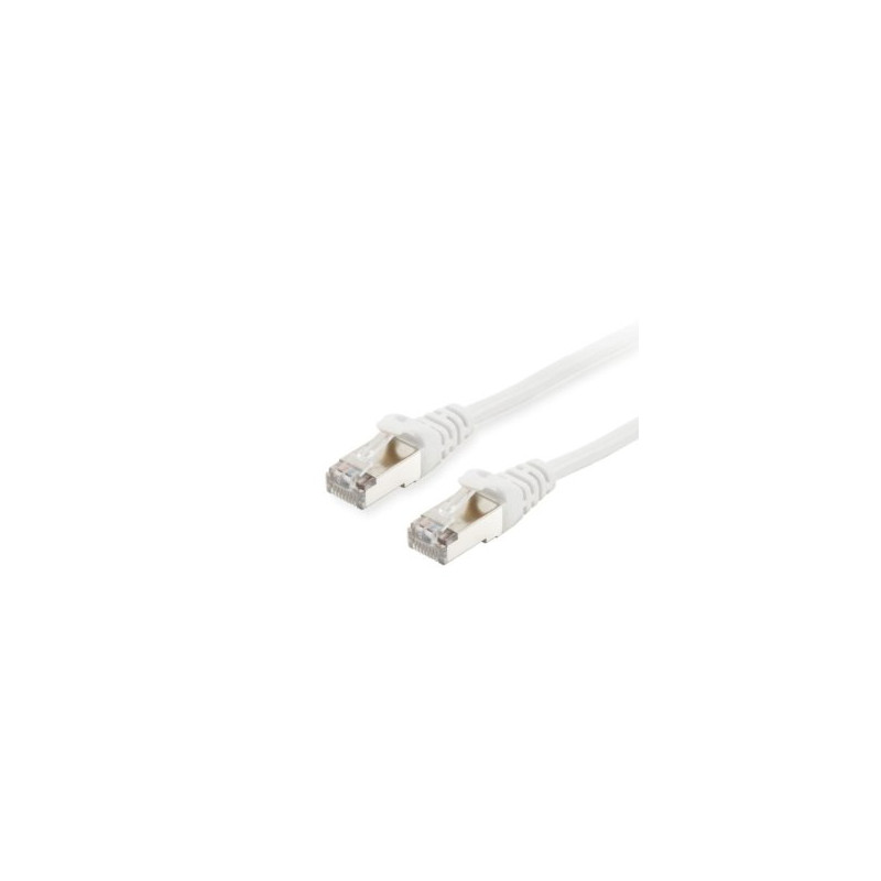 Equip Patchkabel Cat6 S/FTP 2xRJ45 2.00m weiß LSZH Polybeutel - 605511