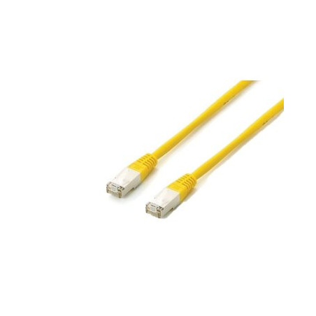 Equip Patchkabel Cat6A S/FTP 2xRJ45 2.00m gelb Plat.LSZH Polybeutel - 605661