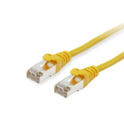Equip Patchkabel Cat6A S/FTP 2xRJ45 1.00m gelb LSZH Polybeutel - 606303