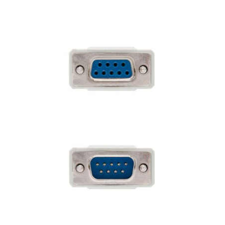 Cable serie rs232 db9 macho a db9 hembra 1.8m / Nanocable 10.14.0202 - VM549