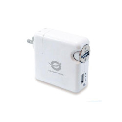 Kit de viaje universal Cargador red Usb + Coche Mechero / 15.5w / UK - USA - EU / CUSBCHARKIT / Conceptronic - CARGMV-032