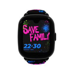 Smartwatch SaveFamily Infantil Iconic Plus 2 GPS / 1.85\" / 850 mAh / NanoSIM / Estampada-Street Style / 689360 - ACM-385